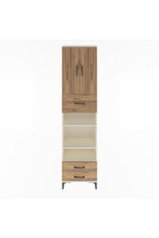Arges Dolap 5 Raflı 3 Çekmeceli 2 Kapaklı 60x30x243 - S32M036V3A