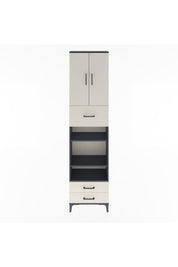 Arges Dolap 5 Raflı 3 Çekmeceli 2 Kapaklı 60x30x243 - S32M036V4A