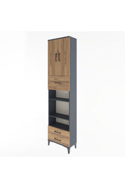 Arges Dolap 5 Raflı 3 Çekmeceli 2 Kapaklı 60x30x243 - S32M036V6A