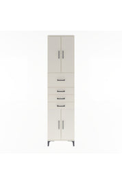Arges Dolap 3 Raflı 4 Çekmeceli 4 Kapaklı 60x30x243 - S32M037V1A