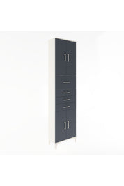 Arges Dolap 3 Raflı 4 Çekmeceli 4 Kapaklı 60x30x243 - S32M037V2A