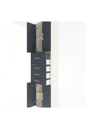 Arges Dolap 3 Raflı 4 Çekmeceli 4 Kapaklı 60x30x243 - S32M037V2A