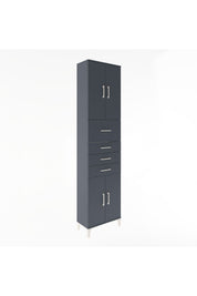 Arges Dolap 3 Raflı 4 Çekmeceli 4 Kapaklı 60x30x243 - S32M037V5A
