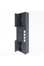 Arges Dolap 3 Raflı 4 Çekmeceli 4 Kapaklı 60x30x243 - S32M037V5A