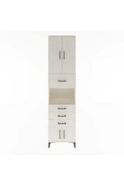 Arges Dolap 3 Raflı 4 Çekmeceli 4 Kapaklı 60x30x243 - S32M038V1A