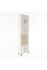 Arges Dolap 4 Raflı 4 Çekmeceli 2 Kapaklı 60x30x243 - S32M039V1A