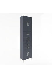 Arges Dolap 3 Raflı 5 Çekmeceli 4 Kapaklı 60x30x243 - S32M040V5A