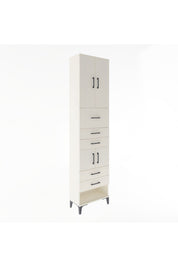 Arges Dolap 3 Raflı 5 Çekmeceli 4 Kapaklı 60x30x243 - S32M041V1A