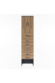 Arges Dolap 3 Raflı 5 Çekmeceli 4 Kapaklı 60x30x243 - S32M041V6A