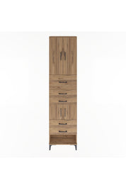 Arges Dolap 3 Raflı 5 Çekmeceli 4 Kapaklı 60x30x243 - S32M041V9A
