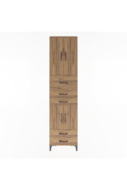 Arges Dolap 4 Raflı 5 Çekmeceli 4 Kapaklı 60x30x243 - S32M042V9A