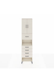 Arges Dolap 3 Raflı 5 Çekmeceli 2 Kapaklı 60x30x243 - S32M043V1A