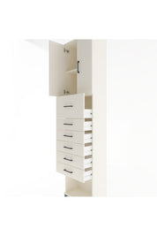 Arges Dolap 2 Raflı 6 Çekmeceli 2 Kapaklı 60x30x243 - S32M045V1A