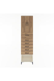Arges Dolap 2 Raflı 6 Çekmeceli 2 Kapaklı 60x30x243 - S32M045V3A