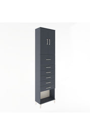 Arges Dolap 2 Raflı 6 Çekmeceli 2 Kapaklı 60x30x243 - S32M045V5A