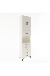 Arges Dolap 3 Raflı 6 Çekmeceli 2 Kapaklı 60x30x243 - S32M047V1A
