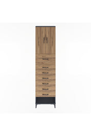 Arges Dolap 2 Raflı 7 Çekmeceli 2 Kapaklı 60x30x243 - S32M048V6A