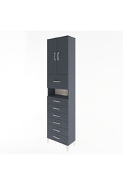 Arges Dolap 3 Raflı 6 Çekmeceli 2 Kapaklı 60x30x243 - S32M050V5A