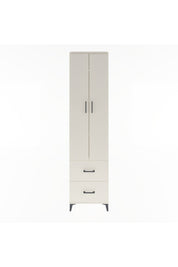 Arges Dolap 4 Raflı 2 Çekmeceli 2 Kapaklı 60x30x243 - S32M051V1A