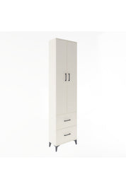 Arges Dolap 4 Raflı 2 Çekmeceli 2 Kapaklı 60x30x243 - S32M051V1A