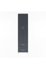 Arges Dolap 4 Raflı 2 Çekmeceli 2 Kapaklı 60x30x243 - S32M051V2A
