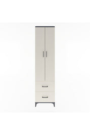 Arges Dolap 4 Raflı 2 Çekmeceli 2 Kapaklı 60x30x243 - S32M051V4A