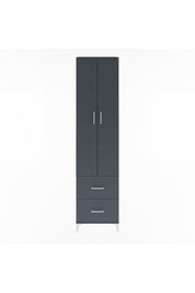 Arges Dolap 4 Raflı 2 Çekmeceli 2 Kapaklı 60x30x243 - S32M051V5A