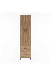 Arges Dolap 4 Raflı 2 Çekmeceli 2 Kapaklı 60x30x243 - S32M051V6A