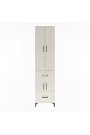 Arges Dolap 5 Raflı 2 Çekmeceli 4 Kapaklı 60x30x243 - S32M052V1A