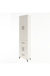 Arges Dolap 5 Raflı 2 Çekmeceli 4 Kapaklı 60x30x243 - S32M052V1A