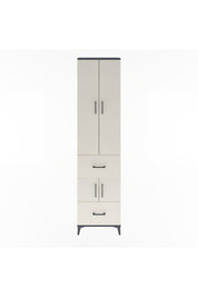 Arges Dolap 5 Raflı 2 Çekmeceli 4 Kapaklı 60x30x243 - S32M052V4A