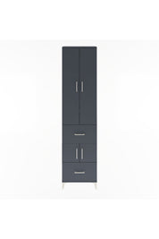 Arges Dolap 5 Raflı 2 Çekmeceli 4 Kapaklı 60x30x243 - S32M052V5A