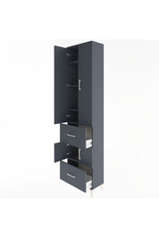 Arges Dolap 5 Raflı 2 Çekmeceli 4 Kapaklı 60x30x243 - S32M052V5A