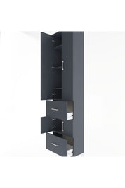 Arges Dolap 5 Raflı 2 Çekmeceli 4 Kapaklı 60x30x243 - S32M052V5A