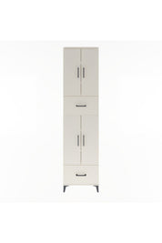 Arges Dolap 6 Raflı 2 Çekmeceli 4 Kapaklı 60x30x243 - S32M053V1A