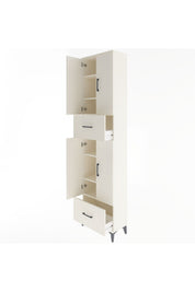 Arges Dolap 6 Raflı 2 Çekmeceli 4 Kapaklı 60x30x243 - S32M053V1A