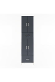 Arges Dolap 6 Raflı 2 Çekmeceli 4 Kapaklı 60x30x243 - S32M053V5A