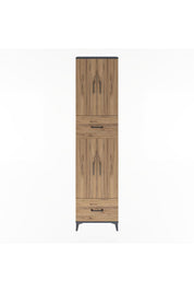 Arges Dolap 6 Raflı 2 Çekmeceli 4 Kapaklı 60x30x243 - S32M053V6A