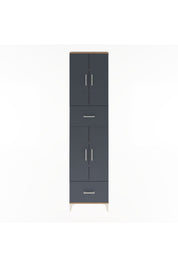 Arges Dolap 6 Raflı 2 Çekmeceli 4 Kapaklı 60x30x243 - S32M053V8A