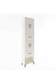 Arges Dolap 5 Raflı 2 Çekmeceli 4 Kapaklı 60x30x243 - S32M054V1A