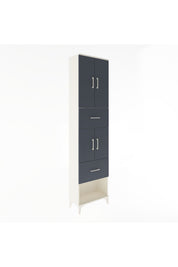 Arges Dolap 5 Raflı 2 Çekmeceli 4 Kapaklı 60x30x243 - S32M054V2A