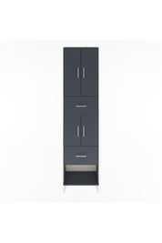 Arges Dolap 5 Raflı 2 Çekmeceli 4 Kapaklı 60x30x243 - S32M054V5A