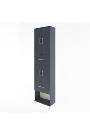 Arges Dolap 5 Raflı 2 Çekmeceli 4 Kapaklı 60x30x243 - S32M054V5A