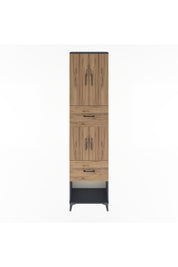 Arges Dolap 5 Raflı 2 Çekmeceli 4 Kapaklı 60x30x243 - S32M054V6A