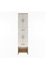 Arges Dolap 5 Raflı 2 Çekmeceli 4 Kapaklı 60x30x243 - S32M054V7A