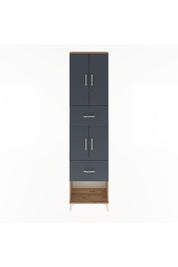 Arges Dolap 5 Raflı 2 Çekmeceli 4 Kapaklı 60x30x243 - S32M054V8A
