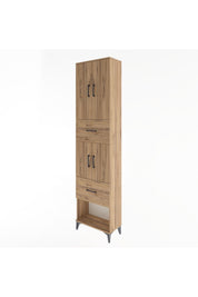 Arges Dolap 5 Raflı 2 Çekmeceli 4 Kapaklı 60x30x243 - S32M054V9A