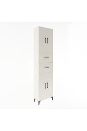 Arges Dolap 5 Raflı 2 Çekmeceli 4 Kapaklı 60x30x243 - S32M055V1A