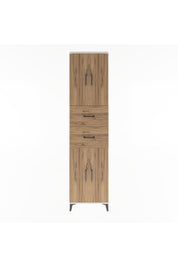 Arges Dolap 5 Raflı 2 Çekmeceli 4 Kapaklı 60x30x243 - S32M055V3A