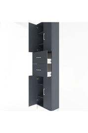 Arges Dolap 5 Raflı 2 Çekmeceli 4 Kapaklı 60x30x243 - S32M055V5A